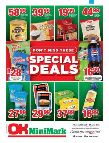 OK Foods catalogue  - 05/06/2024 - 17/06/2024.