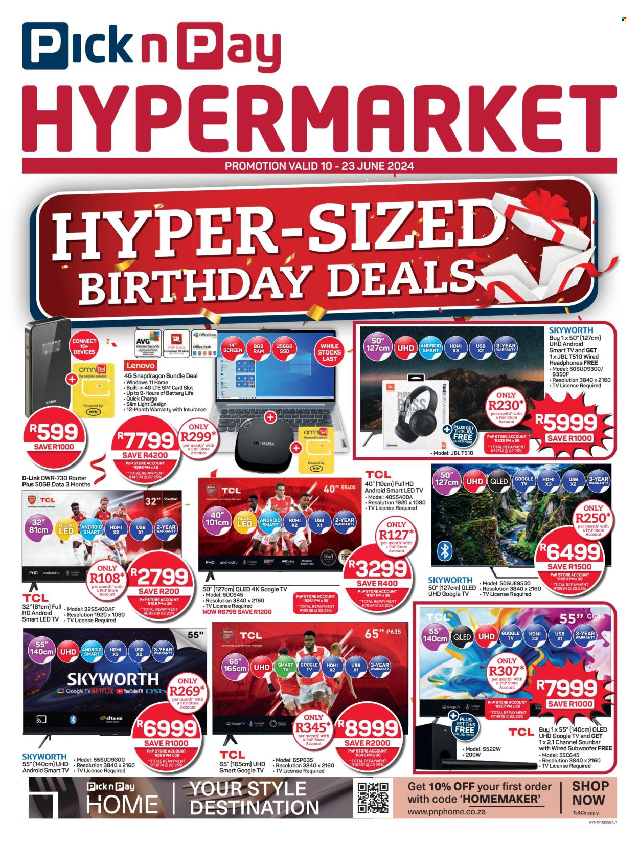 Pick n Pay Hypermarket specials - 10/06/2024 - 23/06/2024. Page 1