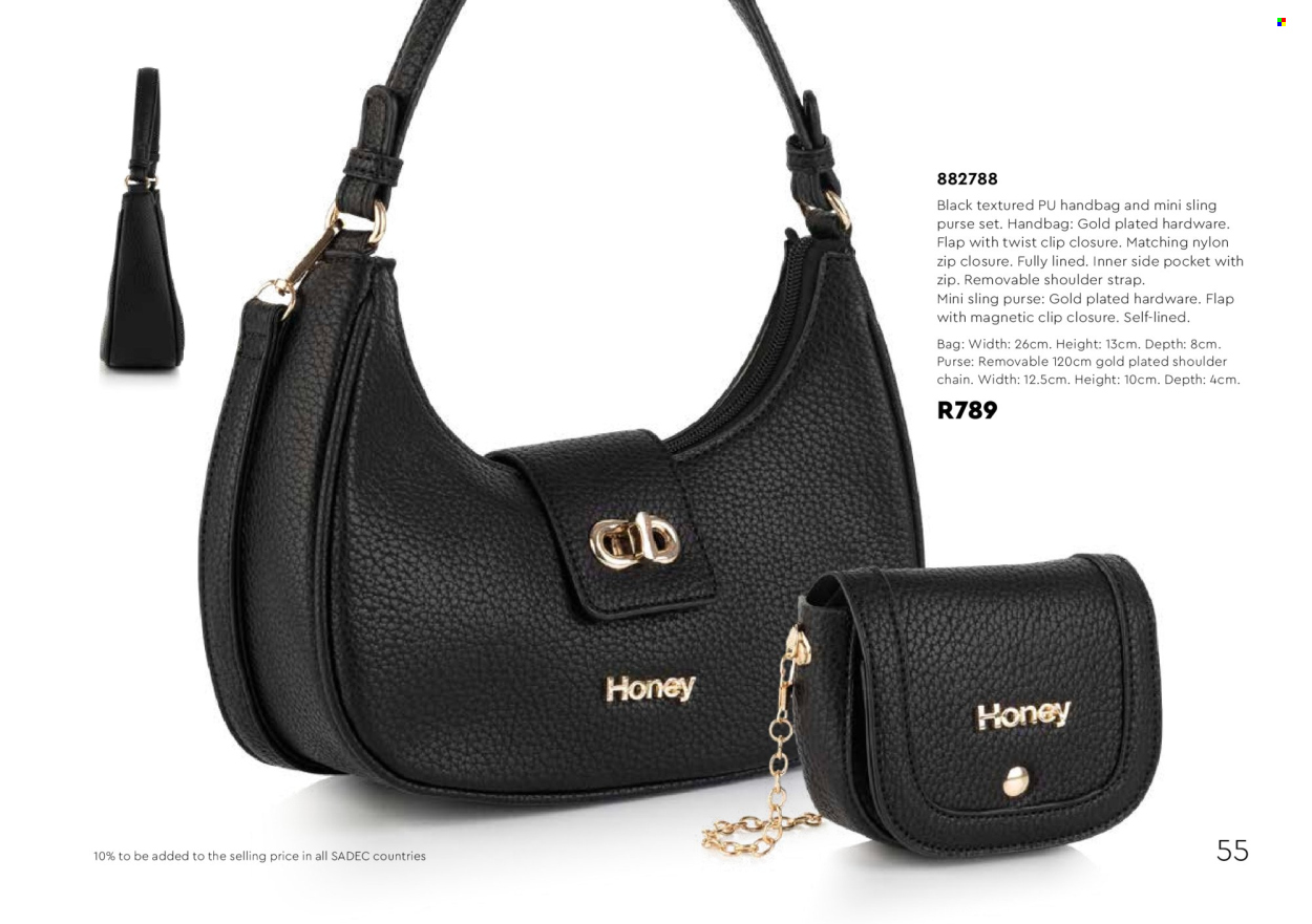 Honey specials. Page 57