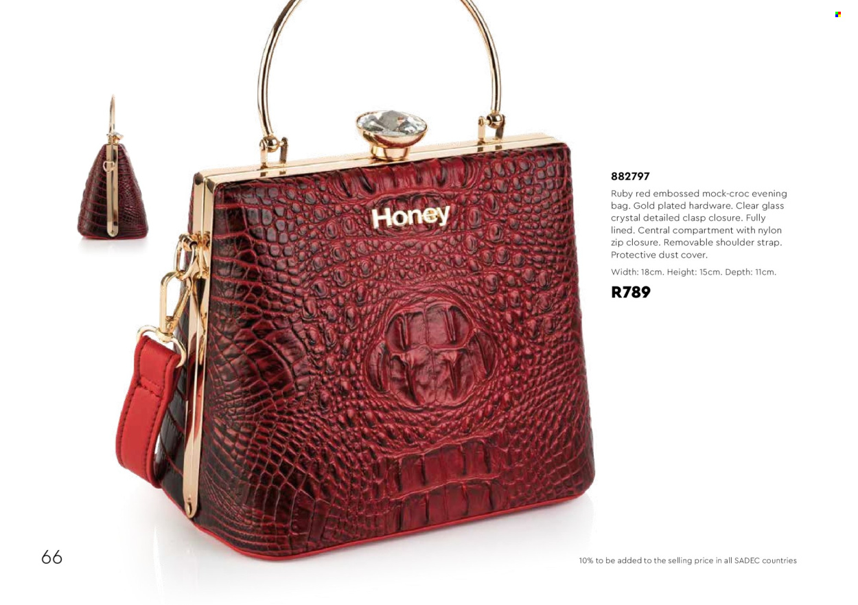Honey specials. Page 68