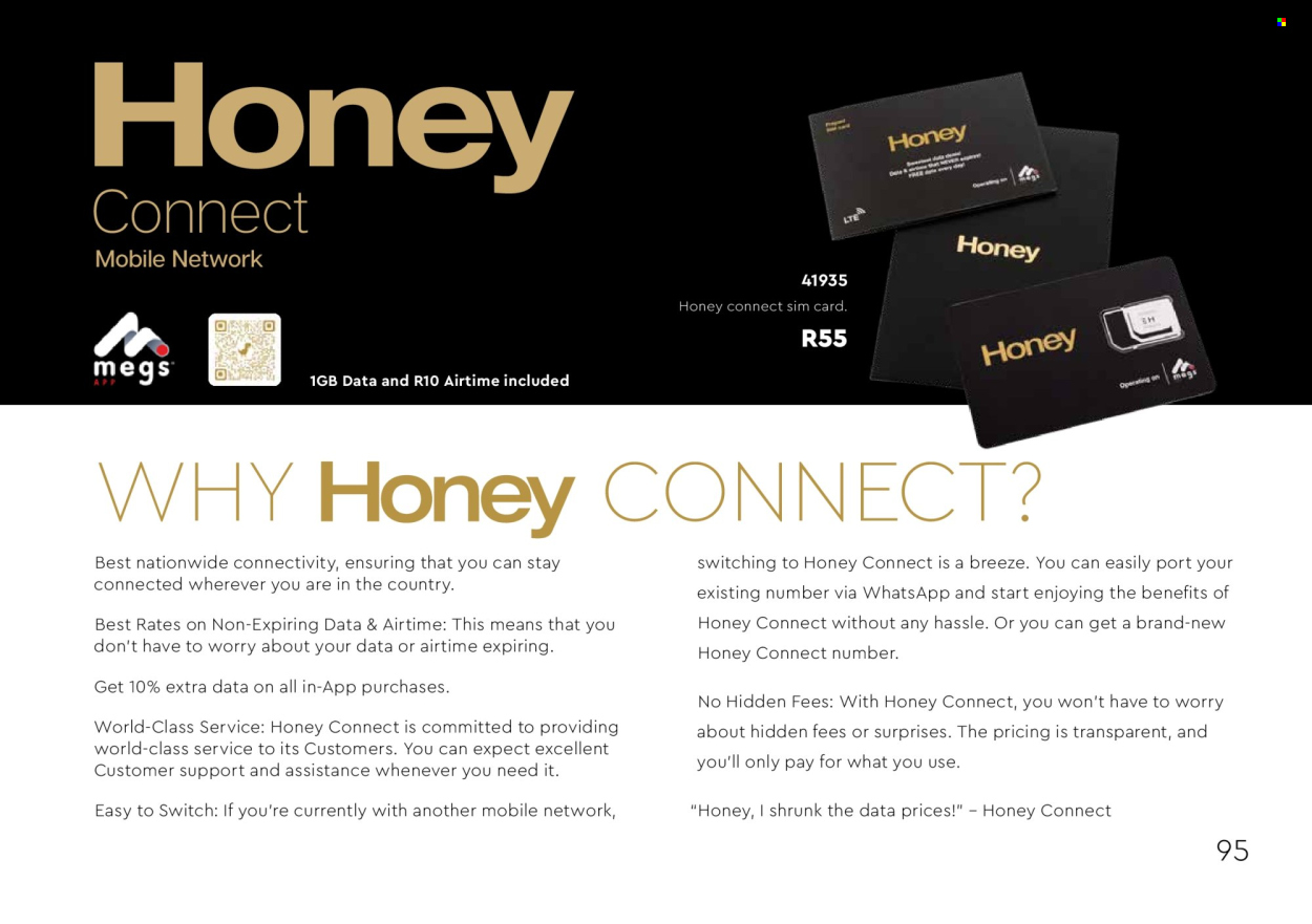 Honey specials. Page 97