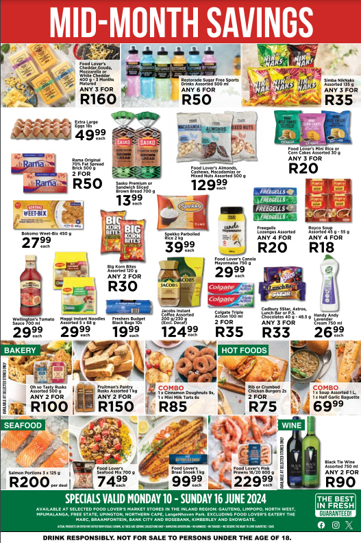 Food Lover's Market specials - 10/06/2024 - 16/06/2024. Page 1