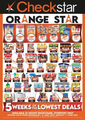 Checkstar catalogue  - 12/06/2024 - 17/06/2024.