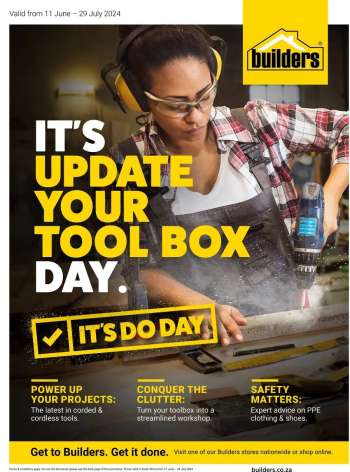 Builders catalogue  - 11/06/2024 - 29/07/2024.