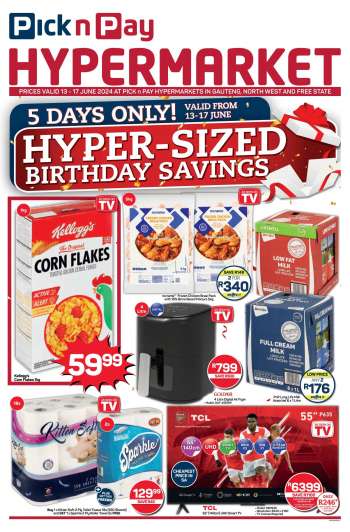 Pick n Pay Hypermarket catalogue  - 13/06/2024 - 17/06/2024.