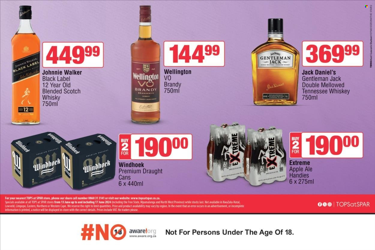TOPS at SPAR specials - 13/06/2024 - 17/06/2024. Page 2