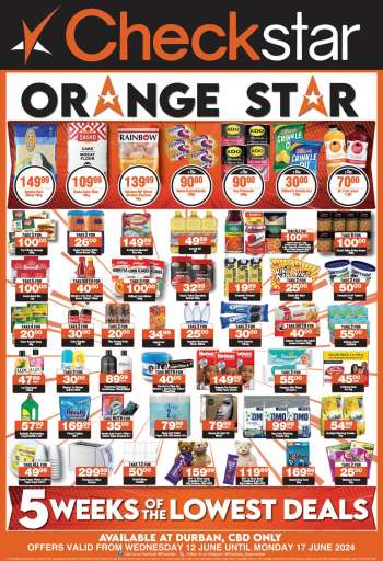Checkstar catalogue  - 12/06/2024 - 17/06/2024.