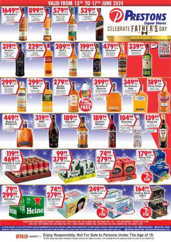 Prestons Liquor Stores catalogue  - 13/06/2024 - 17/06/2024.
