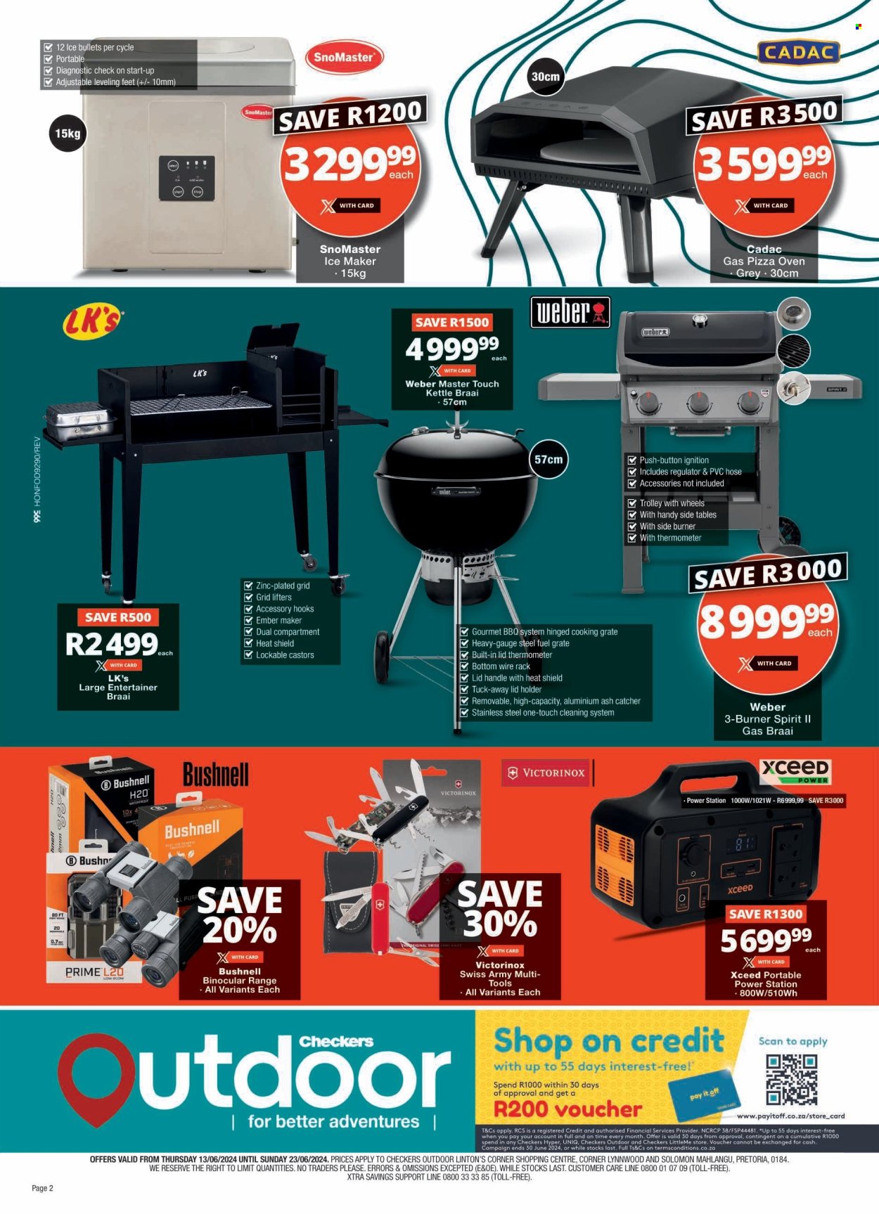 CHECKERS specials • Checkers Outdoor Linton's Corner Store Opening ...