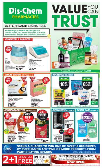 Dis-Chem catalogue  - 13/06/2024 - 07/07/2024.