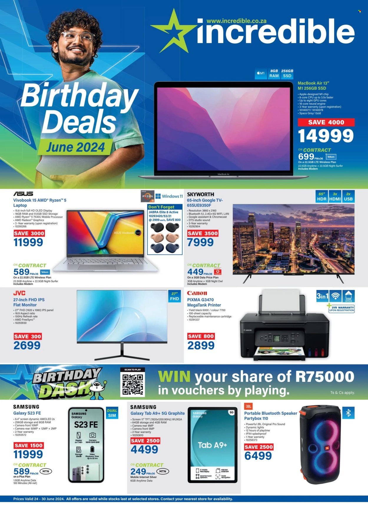 Incredible Connection specials - 24/06/2024 - 30/06/2024. Page 1