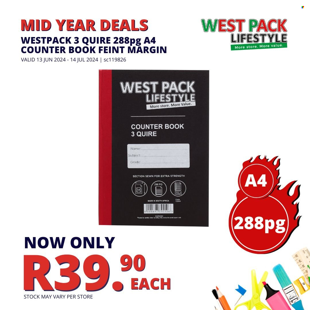 West Pack Lifestyle specials - 13/06/2024 - 14/07/2024. Page 23