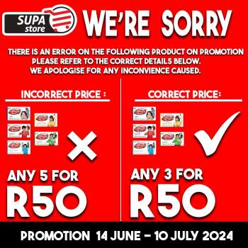 Supa Store catalogue  - 14/06/2024 - 10/07/2024.