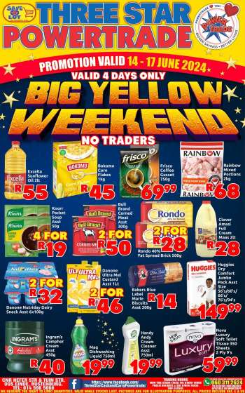 Three Star Cash and Carry catalogue  - 14/06/2024 - 17/06/2024.