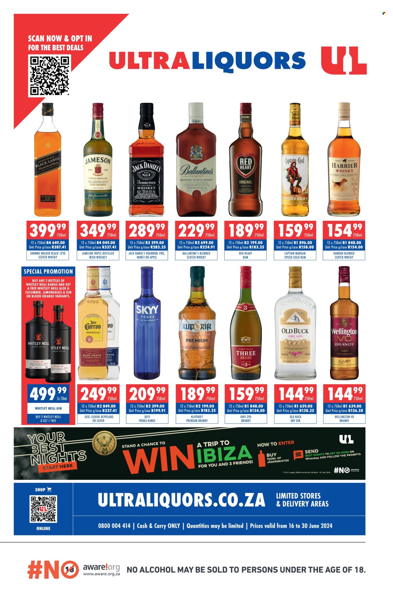 Ultra Liquors specials - 16/06/2024 - 30/06/2024. Page 1