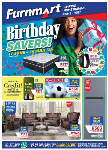 Furnmart catalogue  - 17/06/2024 - 14/07/2024.