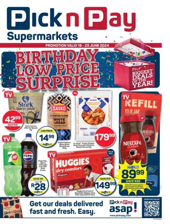 Pick n Pay catalogue  - 18/06/2024 - 23/06/2024.