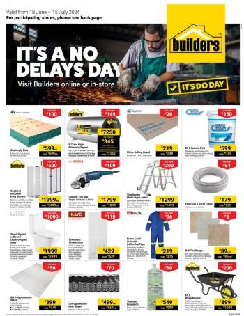 Builders catalogue  - 18/06/2024 - 15/07/2024.