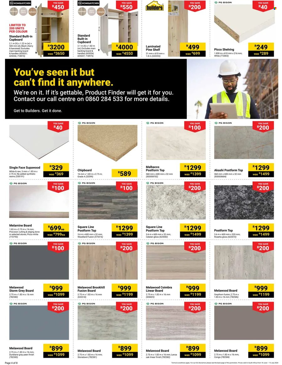 Builders specials - 18/06/2024 - 15/07/2024. Page 4