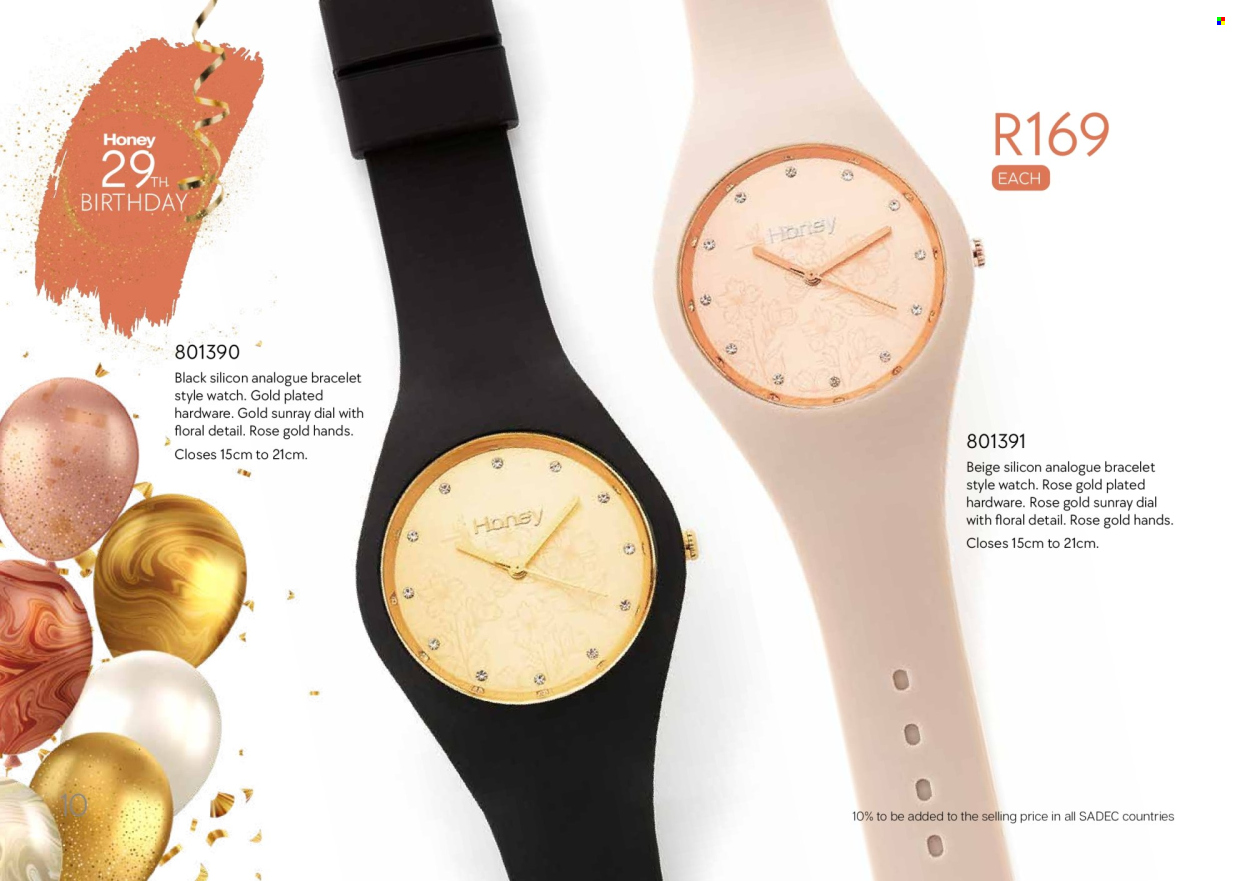 Honey specials. Page 12
