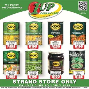 1UP Cash & Carry catalogue  - 19/06/2024 - 02/07/2024.