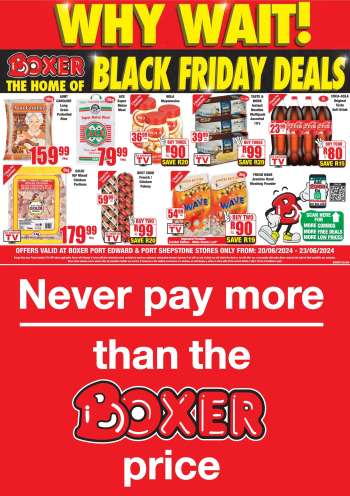 Boxer catalogue  - 20/06/2024 - 23/06/2024.