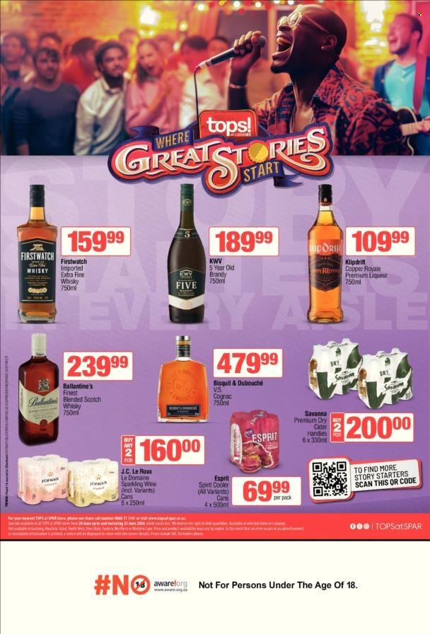 TOPS at SPAR specials - 20/06/2024 - 23/06/2024. Page 1