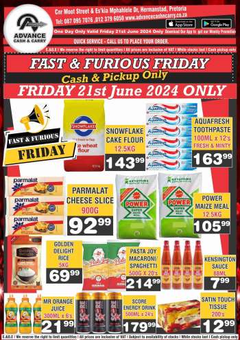 Advance Cash & Carry catalogue  - 21/06/2024 - 21/06/2024.