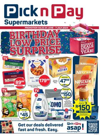 Pick n Pay catalogue  - 24/06/2024 - 07/07/2024.