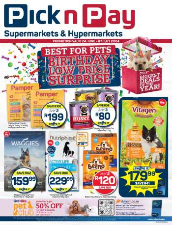 Pick n Pay catalogue  - 24/06/2024 - 07/07/2024.