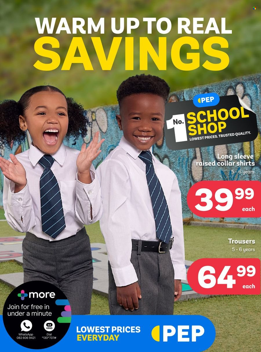 PEP Stores specials - 24/06/2024 - 25/07/2024. Page 1