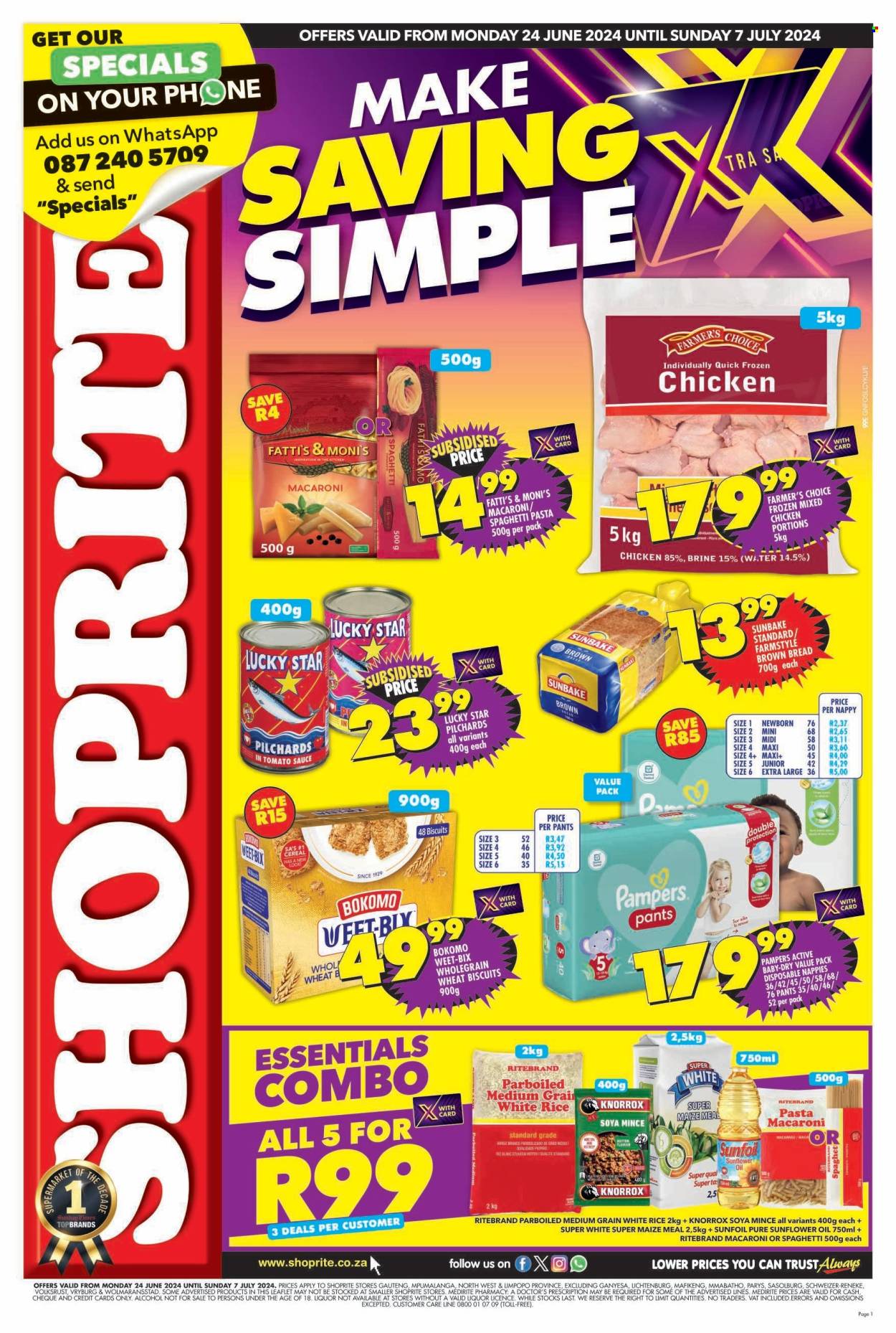 Shoprite specials - 24/06/2024 - 07/07/2024. Page 1