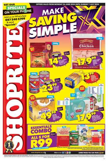 Shoprite catalogue  - 24/06/2024 - 07/07/2024.
