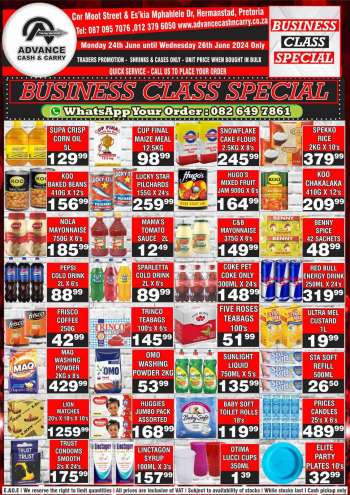 Advance Cash & Carry catalogue  - 24/06/2024 - 26/06/2024.