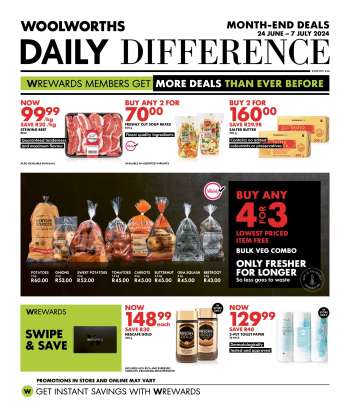 Woolworths catalogue  - 24/06/2024 - 07/07/2024.