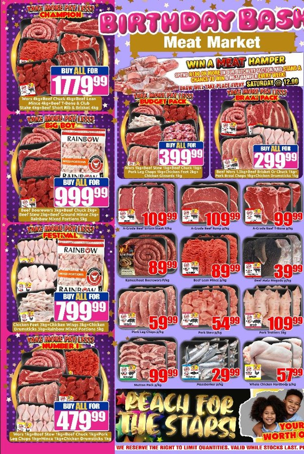 Three Star Cash and Carry specials - 25/06/2024 - 10/07/2024. Page 4