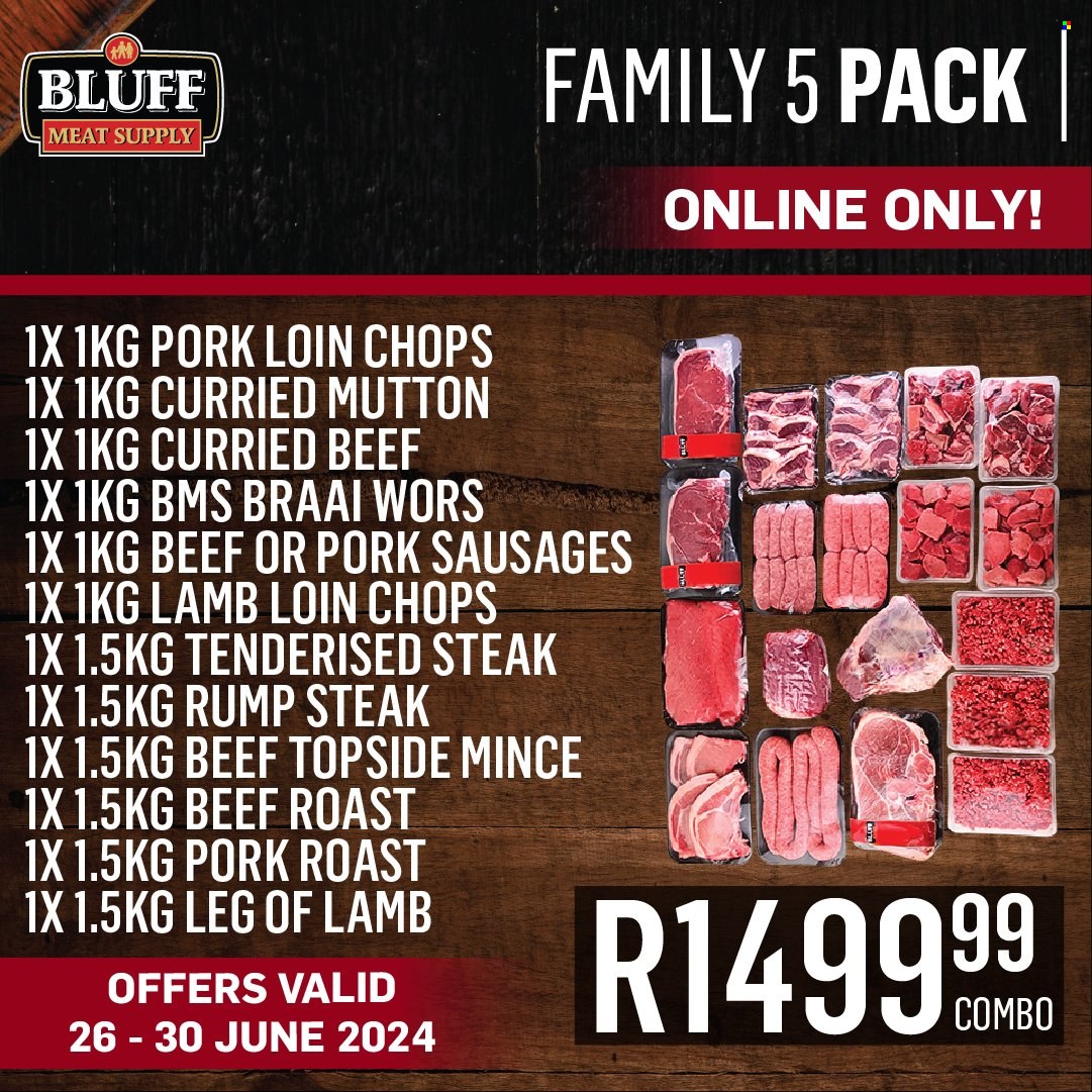 Bluff Meat Supply specials - 26/06/2024 - 30/06/2024. Page 6