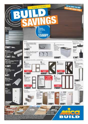 Mica catalogue  - 25/06/2024 - 07/07/2024.