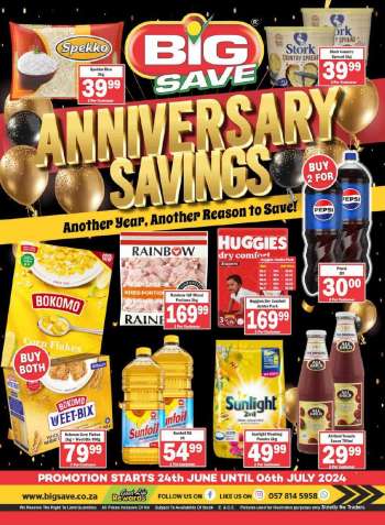 Big Save catalogue  - 24/06/2024 - 06/07/2024.