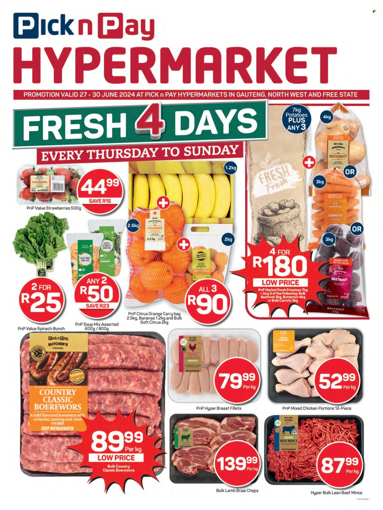 Pick n Pay Hypermarket specials - 27/06/2024 - 30/06/2024. Page 1