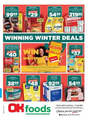 OK Foods catalogue  - 25/06/2024 - 07/07/2024.
