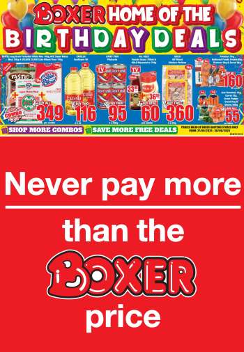 Boxer catalogue  - 27/06/2024 - 30/06/2024.