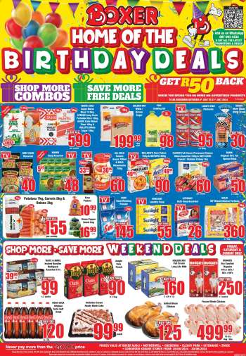 Boxer catalogue  - 26/06/2024 - 30/06/2024.