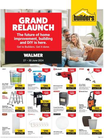 Builders catalogue  - 27/06/2024 - 30/06/2024.