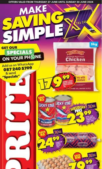 Shoprite catalogue  - 27/06/2024 - 30/06/2024.
