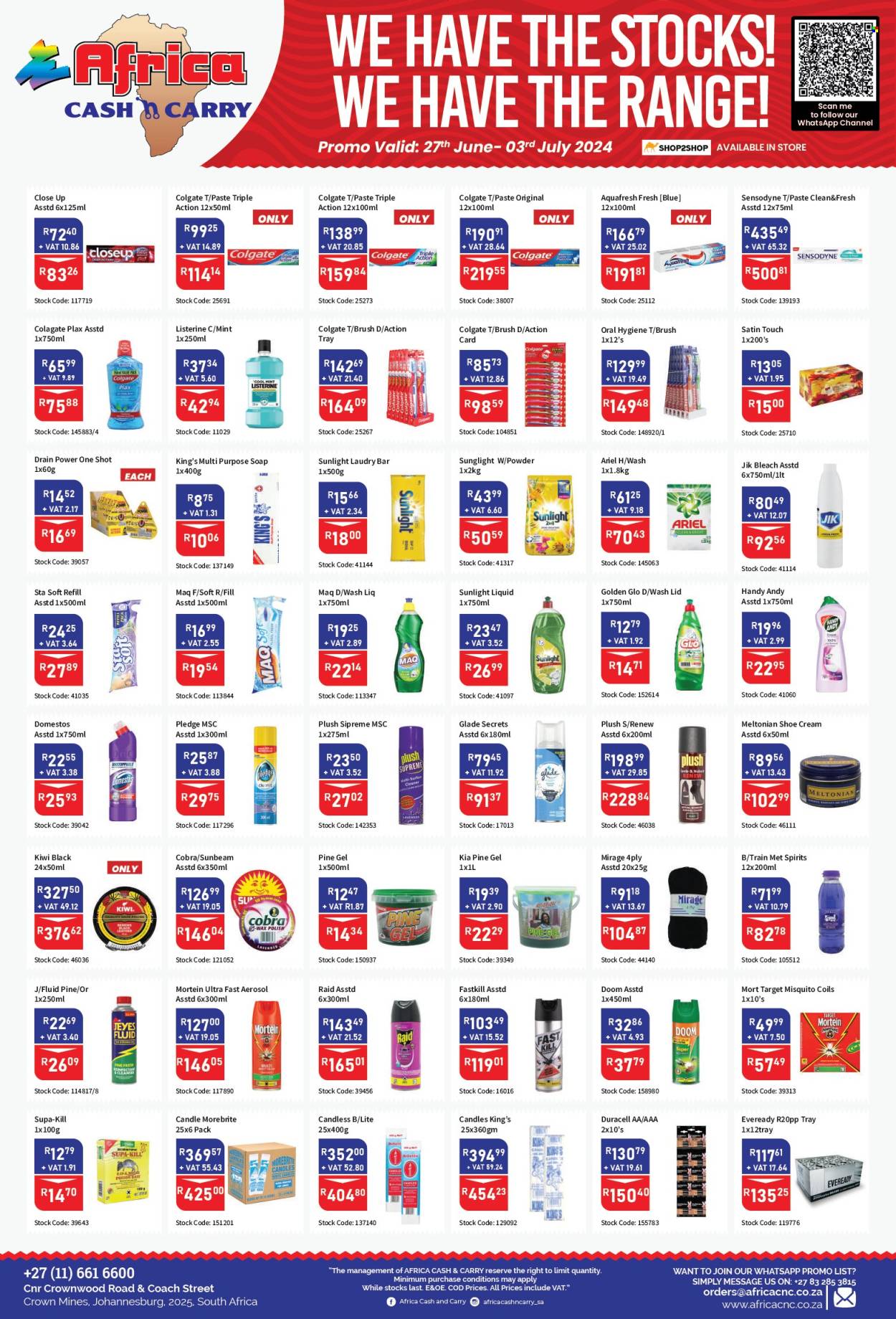 Africa Cash & Carry specials - 27/06/2024 - 03/07/2024. Page 6