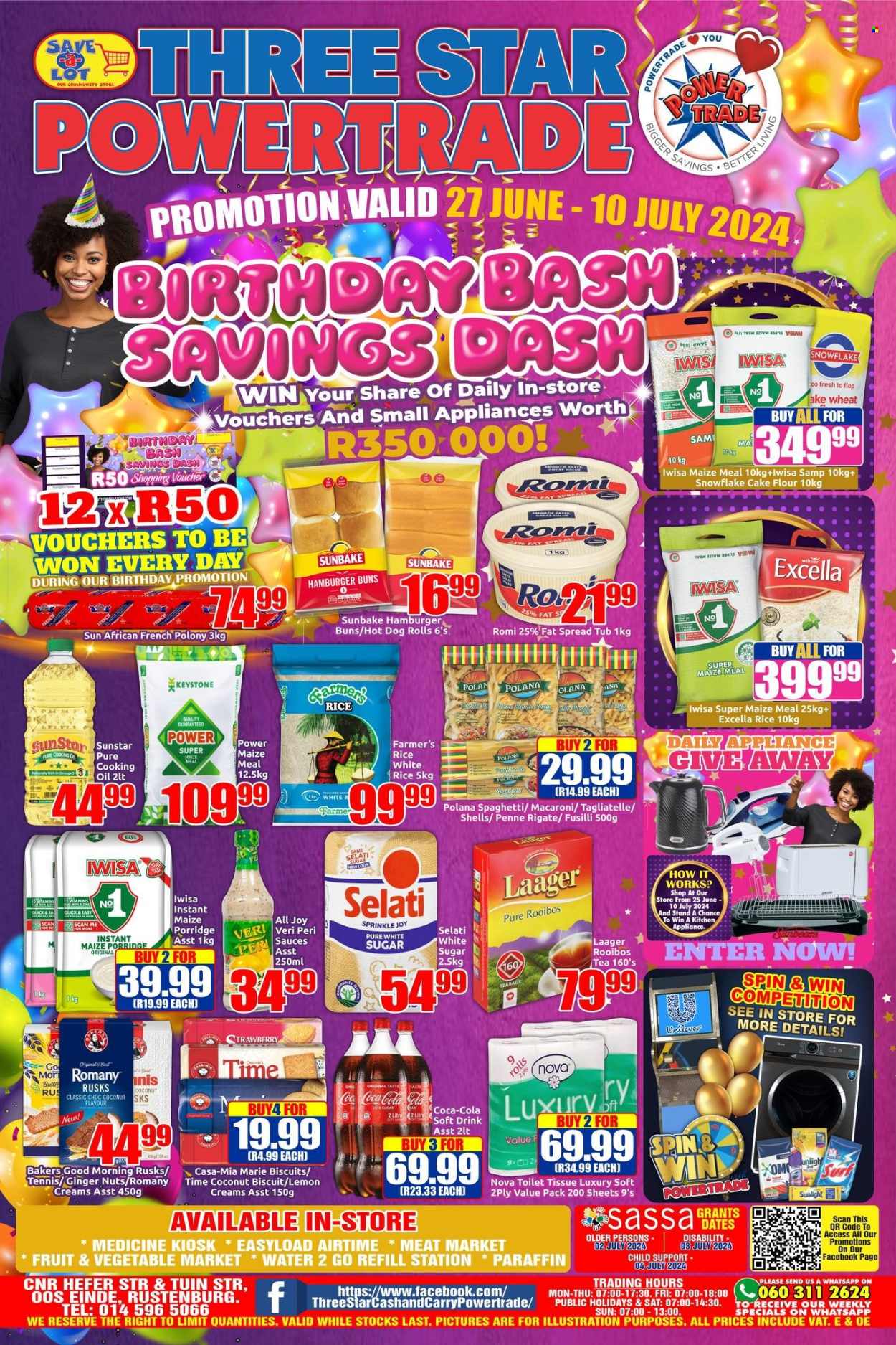 Three Star Cash and Carry specials - 27/06/2024 - 10/07/2024. Page 1