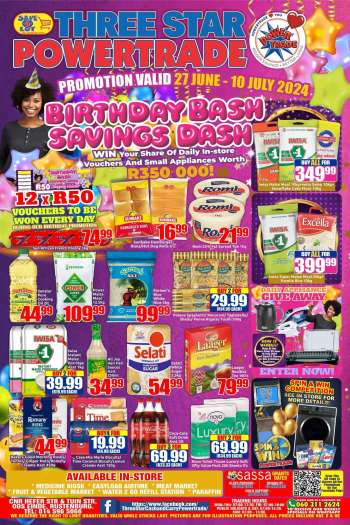 Three Star Cash and Carry catalogue  - 27/06/2024 - 10/07/2024.