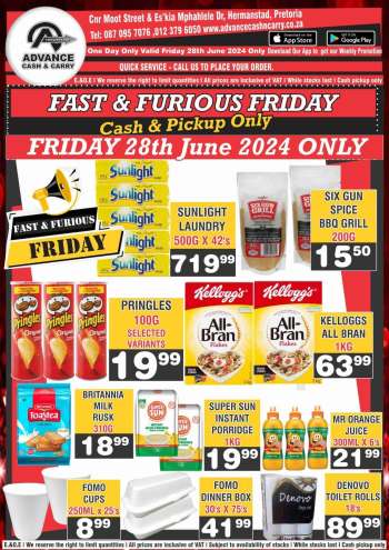 Advance Cash & Carry catalogue  - 28/06/2024 - 28/06/2024.
