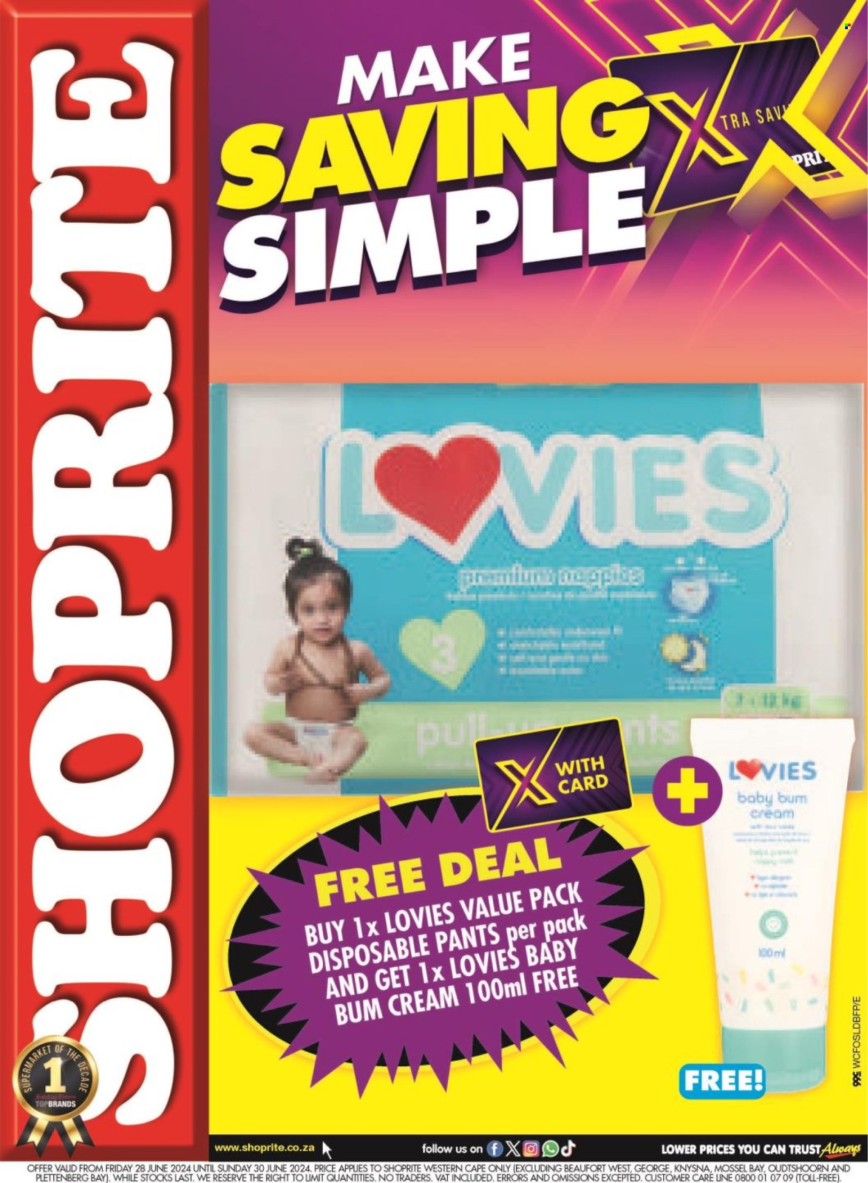 Shoprite specials - 28/06/2024 - 30/06/2024. Page 1